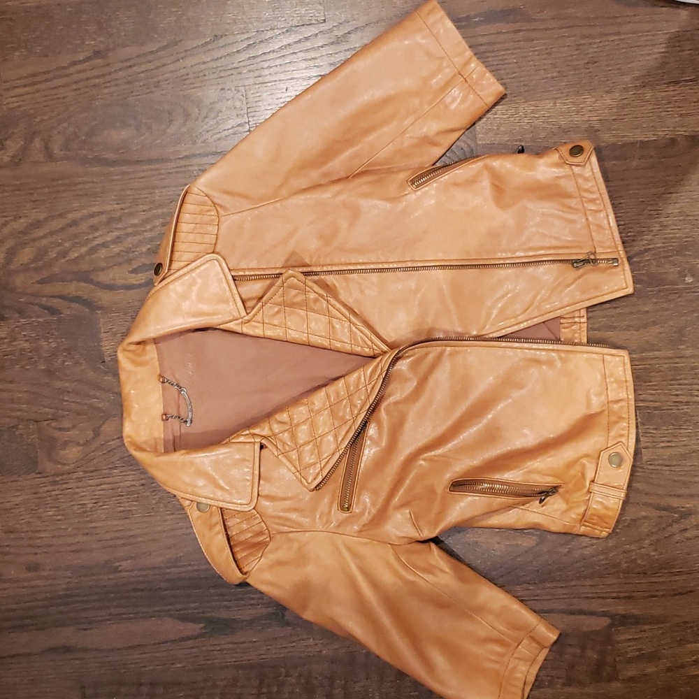 Leather jacket